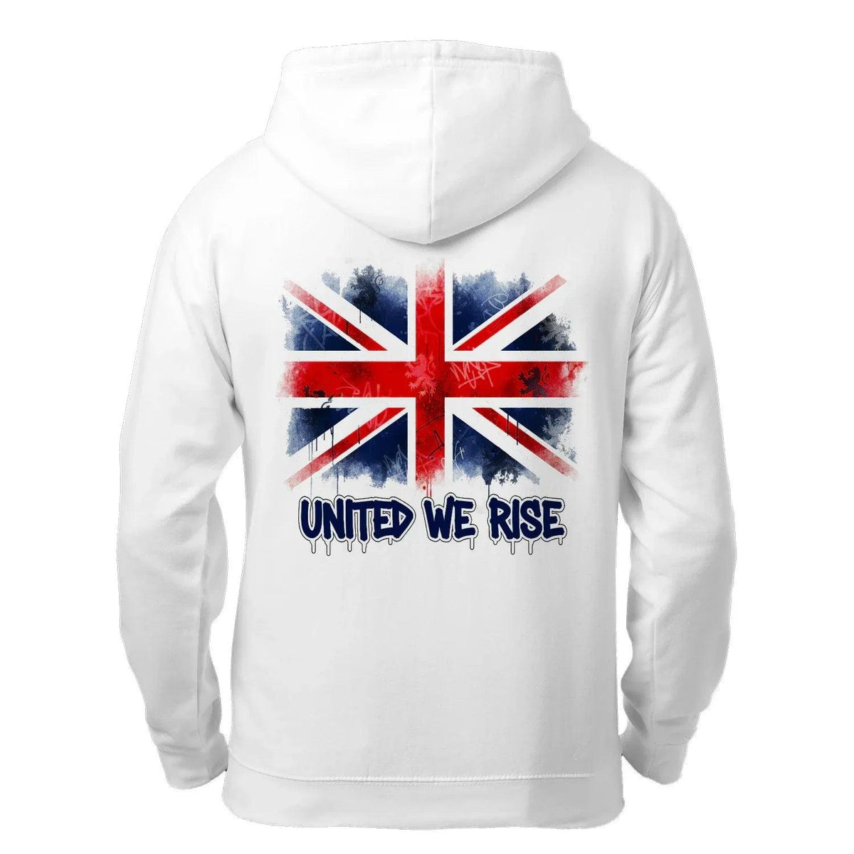United We Rise Union Jack Zip Hoodie – Heritage Jacket - Celtic Wolfwear