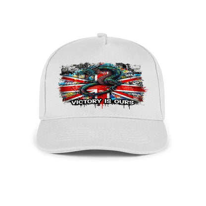 Victory Is Ours Union Jack Serpent Cap – Adjustable - Celtic Wolfwear