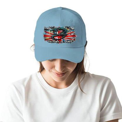 Victory Is Ours Union Jack Serpent Cap – Adjustable - Celtic Wolfwear