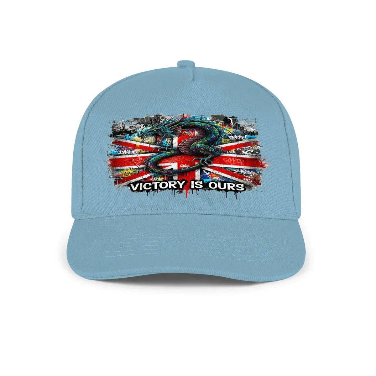 Victory Is Ours Union Jack Serpent Cap – Adjustable - Celtic Wolfwear