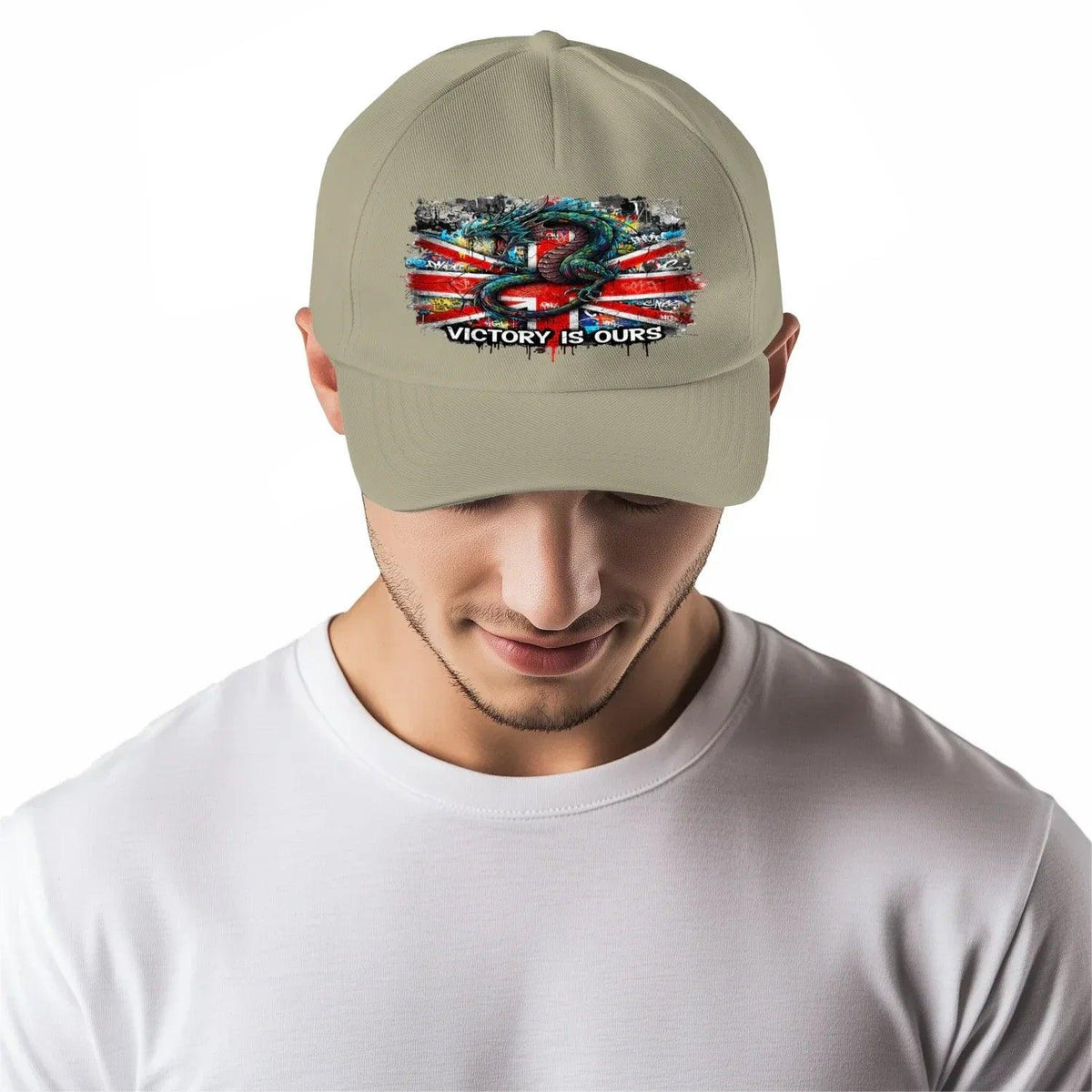 Victory Is Ours Union Jack Serpent Cap – Adjustable - Celtic Wolfwear