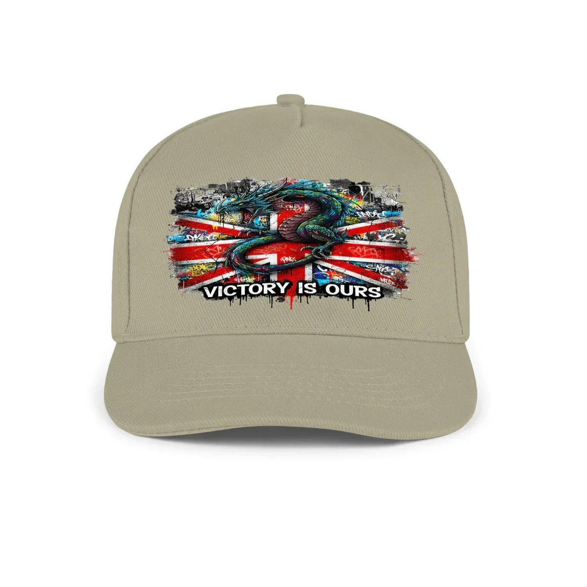 Victory Is Ours Union Jack Serpent Cap – Adjustable - Celtic Wolfwear