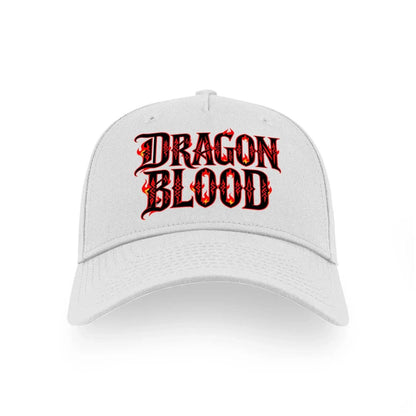 Welsh Dragon Baseball Cap - Blood Red Matchday Headwear - Celtic Wolfwear