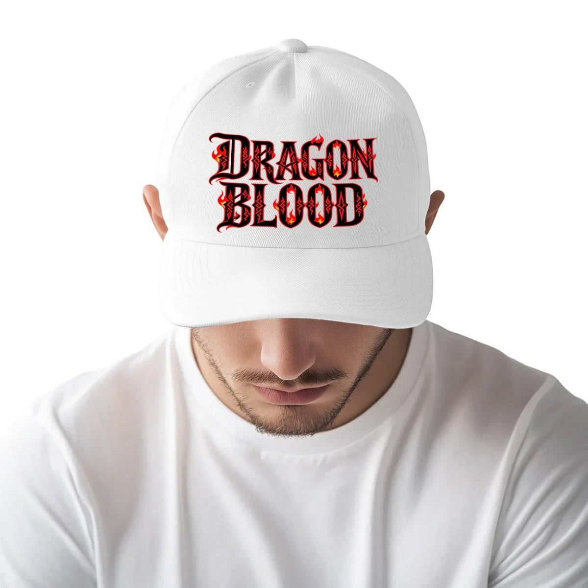 Welsh Dragon Baseball Cap - Blood Red Matchday Headwear - Celtic Wolfwear