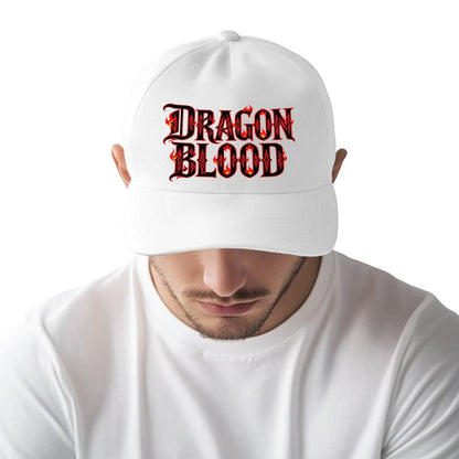 Welsh Dragon Baseball Cap - Blood Red Matchday Headwear - Celtic Wolfwear