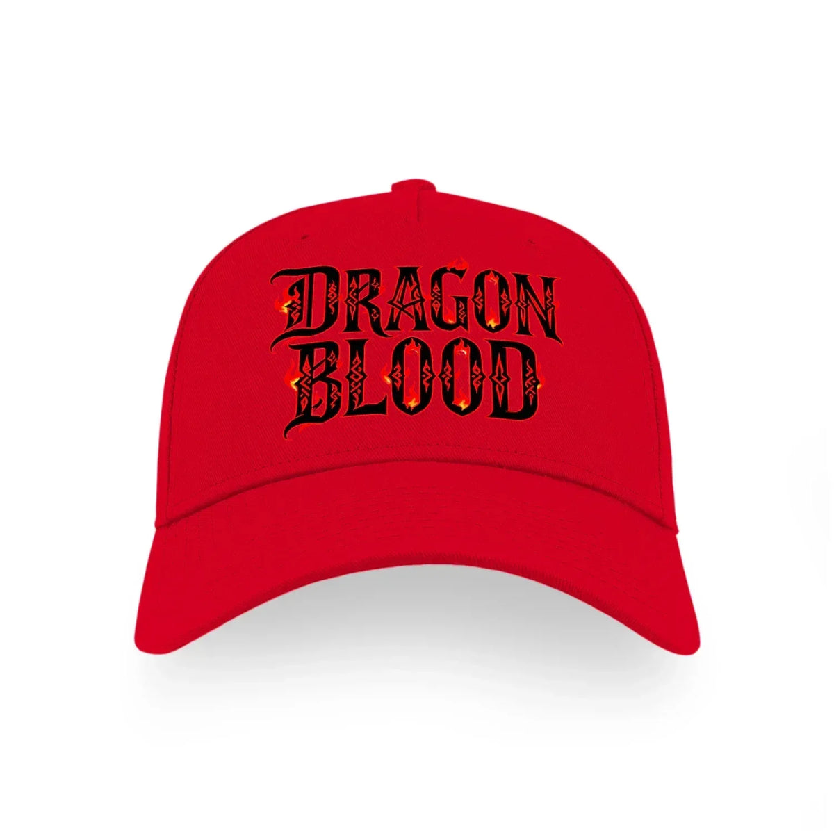 Welsh Dragon Baseball Cap - Blood Red Matchday Headwear - Celtic Wolfwear