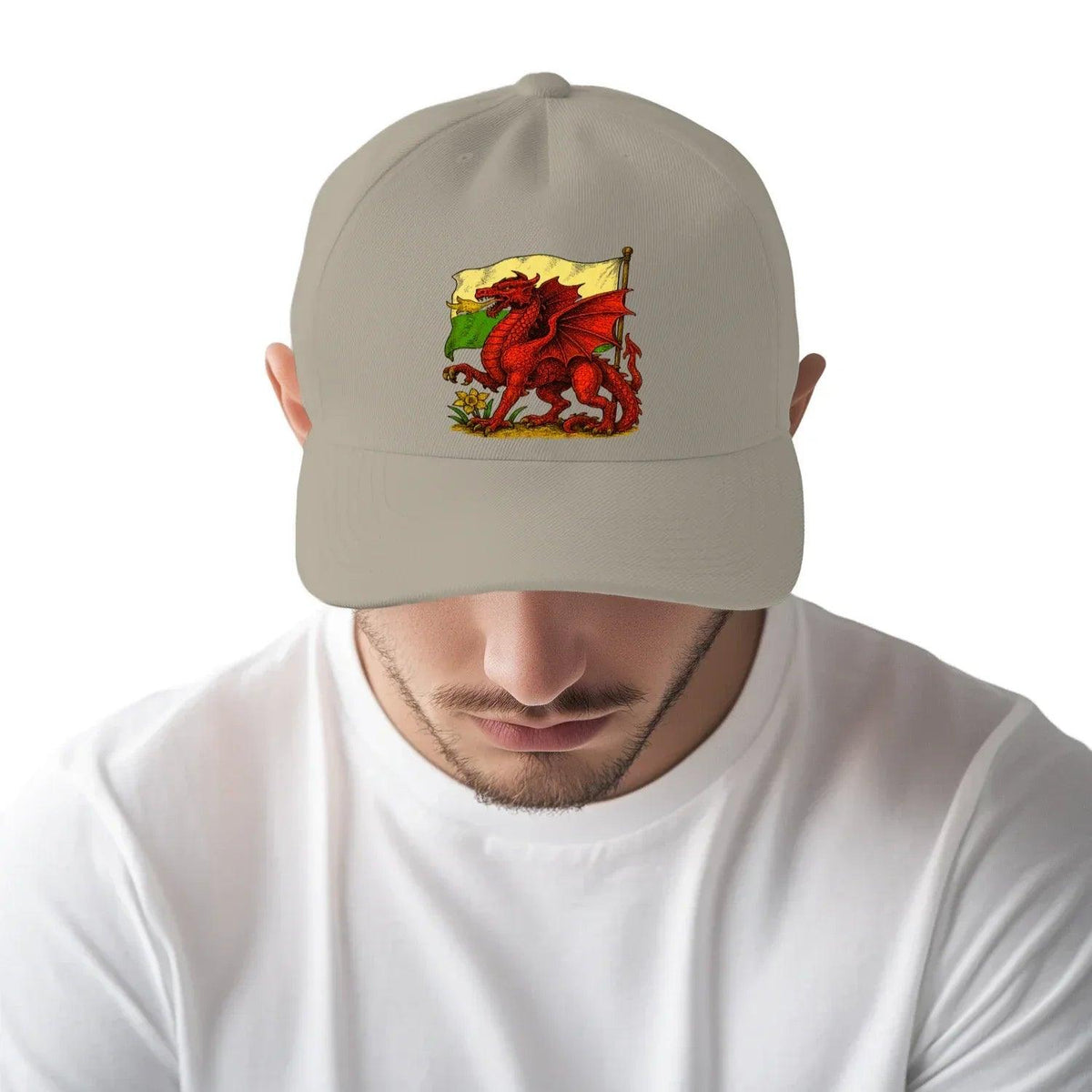 Welsh Dragon Baseball Cap - Flag, Adjustable Headwear - Celtic Wolfwear