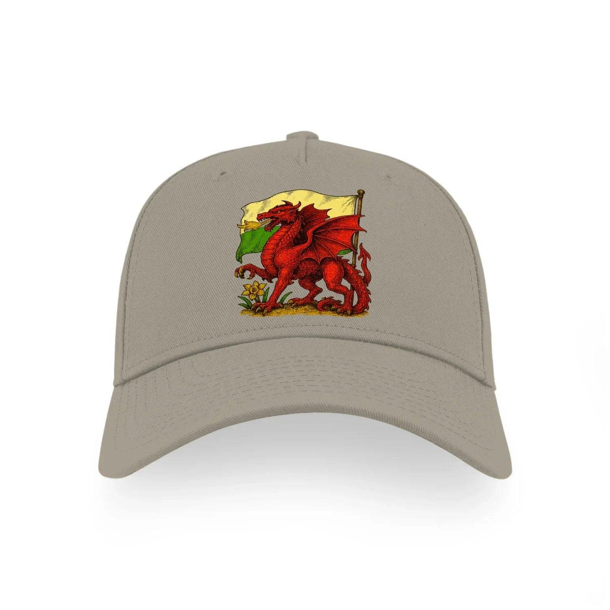 Welsh Dragon Baseball Cap - Flag, Adjustable Headwear - Celtic Wolfwear