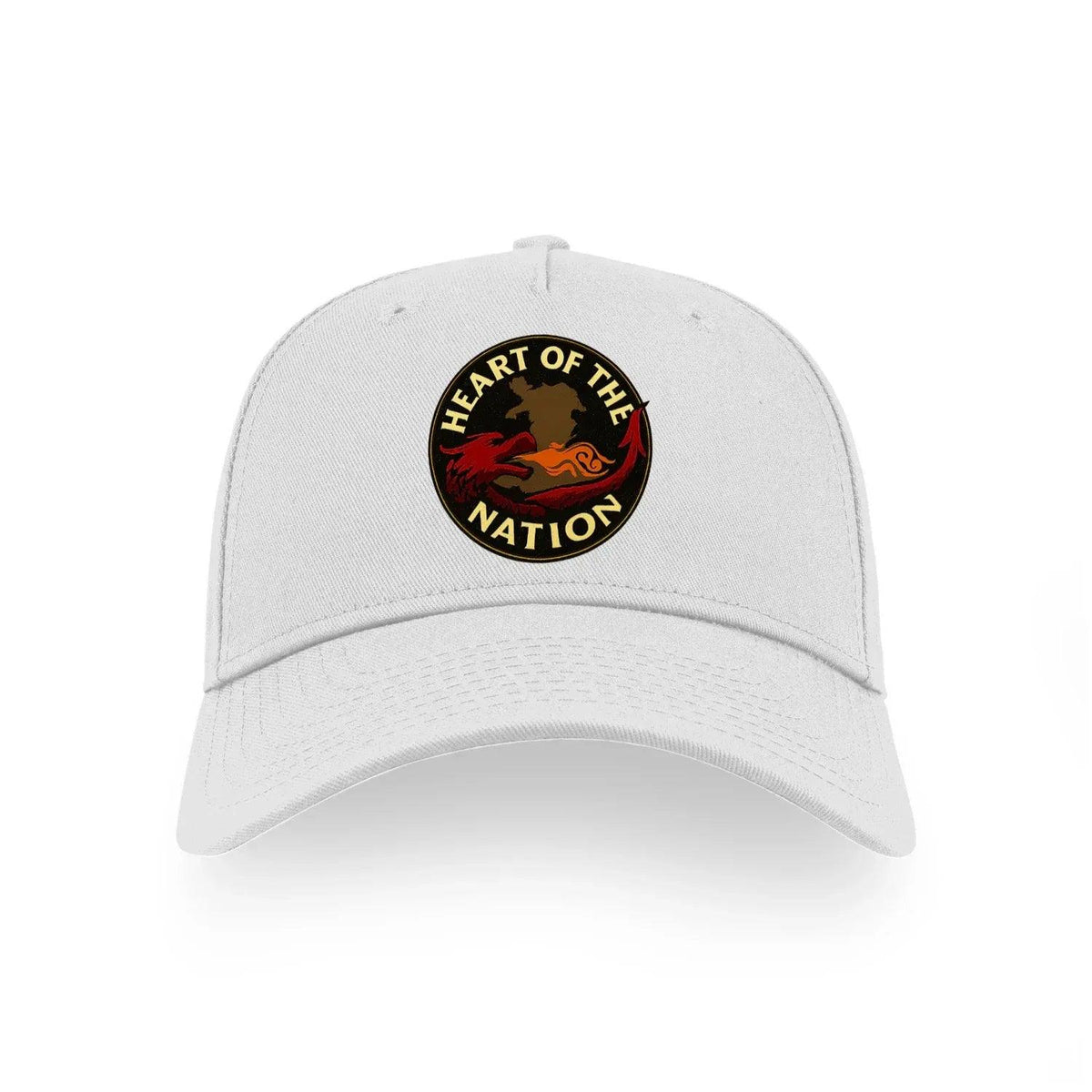 Welsh Dragon Baseball Cap - Heart of the Nation One Size - Celtic Wolfwear