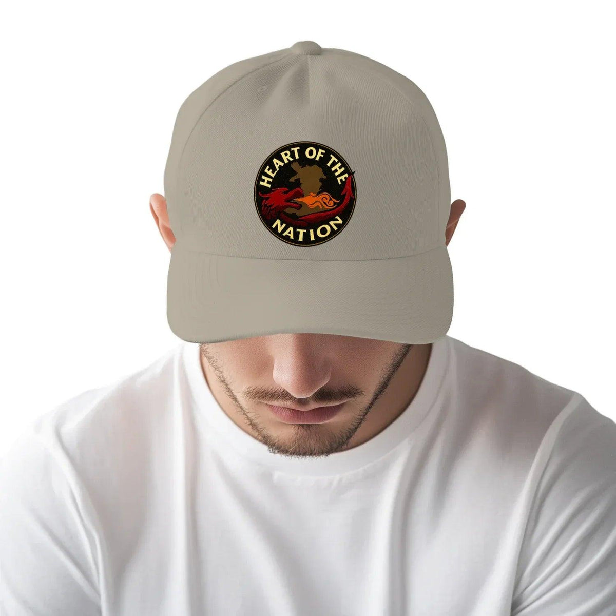 Welsh Dragon Baseball Cap - Heart of the Nation One Size - Celtic Wolfwear