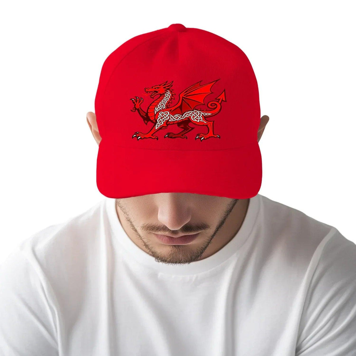 Welsh Dragon Baseball Cap - Red Heritage Edition 01 - Celtic Wolfwear