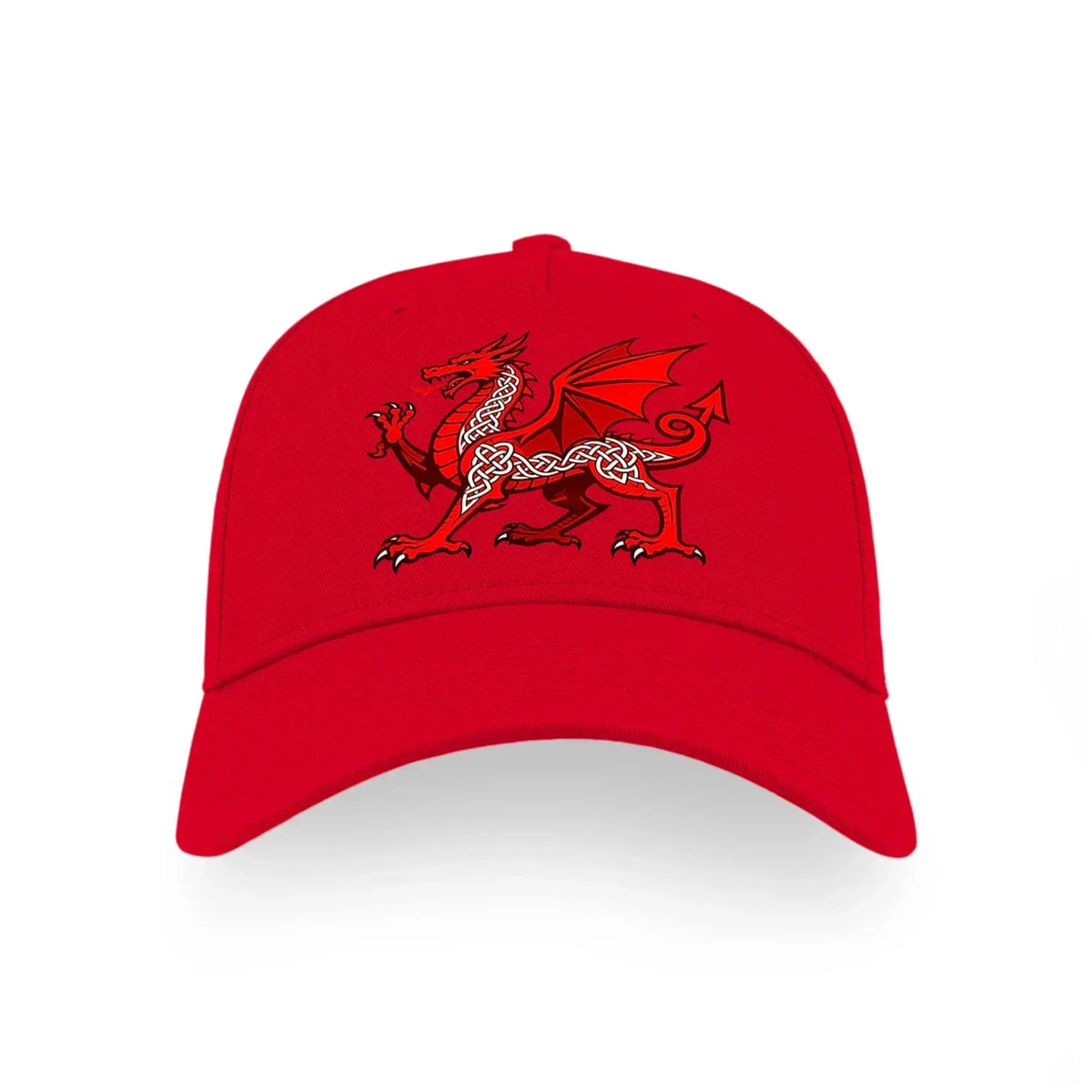 Welsh Dragon Baseball Cap - Red Heritage Edition 01 - Celtic Wolfwear