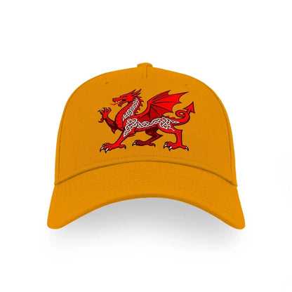 Welsh Dragon Baseball Cap - Red Heritage Edition 01 - Celtic Wolfwear