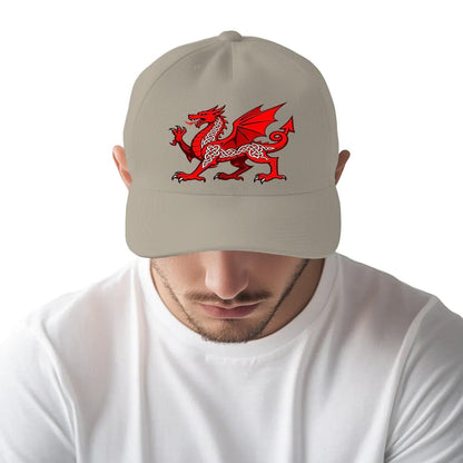 Welsh Dragon Baseball Cap - Red Heritage Edition 01 - Celtic Wolfwear