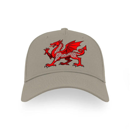 Welsh Dragon Baseball Cap - Red Heritage Edition 01 - Celtic Wolfwear