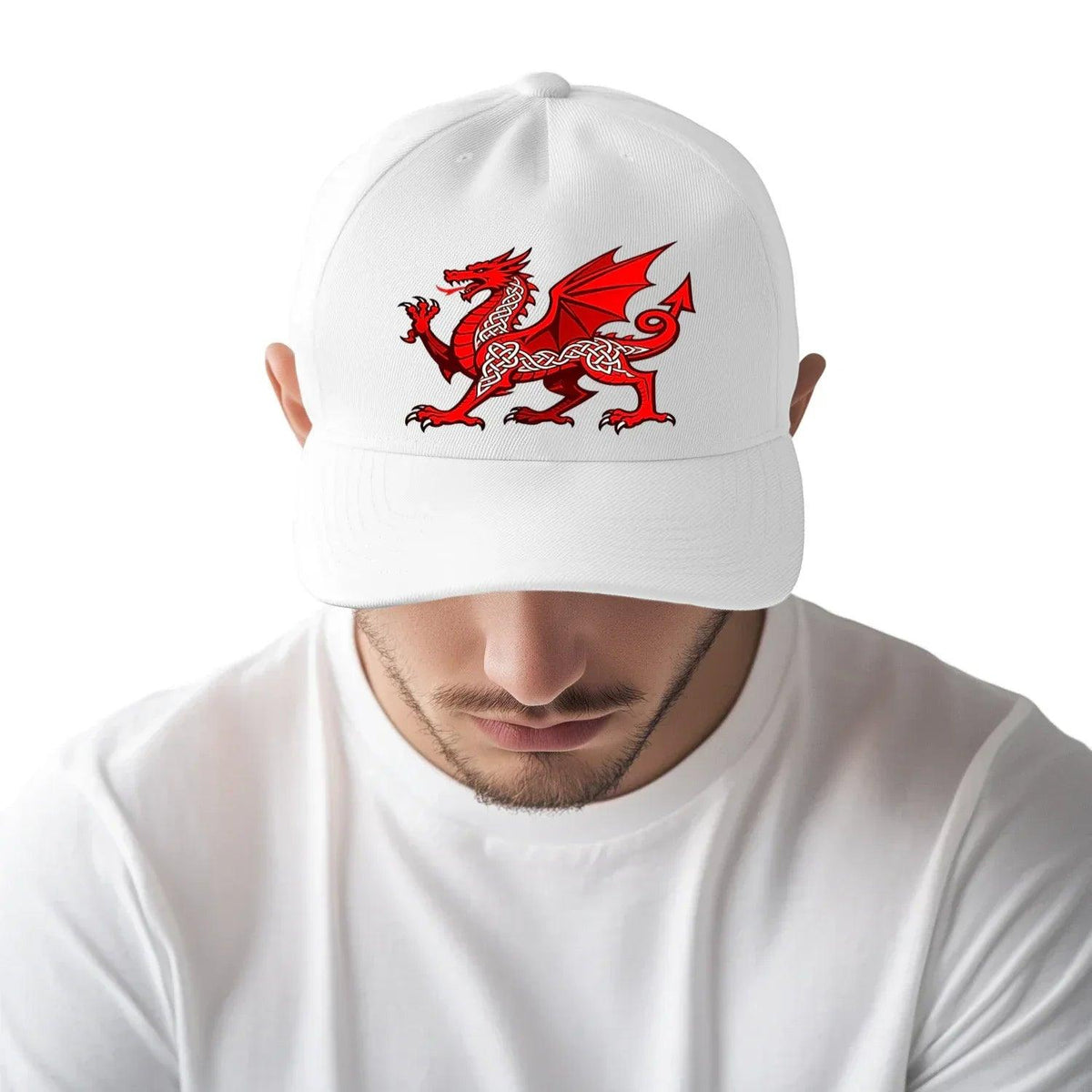 Welsh Dragon Baseball Cap - Red Heritage Edition 01 - Celtic Wolfwear