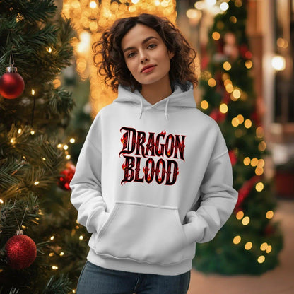 Welsh Dragon Hoodie - Blood UK Premium Unisex Streetwear - Celtic Wolfwear