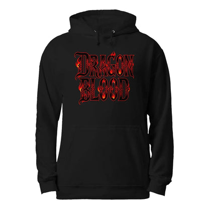 Welsh Dragon Hoodie - Blood UK Premium Unisex Streetwear - Celtic Wolfwear