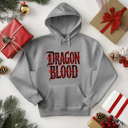 Welsh Dragon Hoodie - Blood UK Premium Unisex Streetwear - Celtic Wolfwear