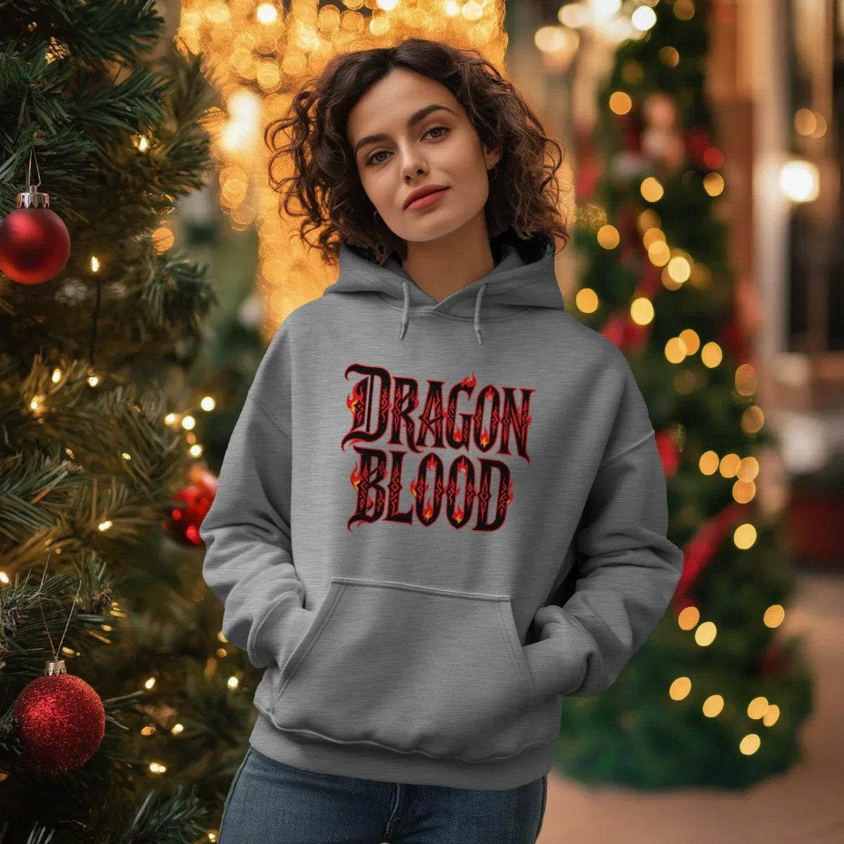 Welsh Dragon Hoodie - Blood UK Premium Unisex Streetwear - Celtic Wolfwear