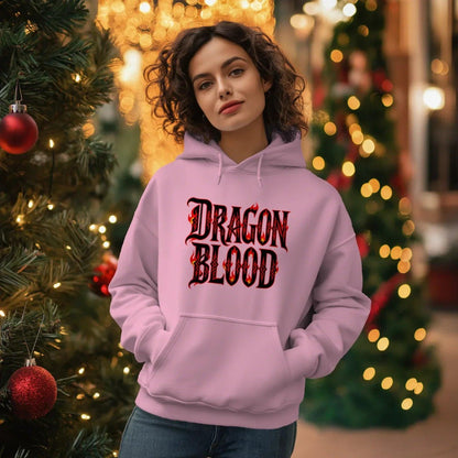Welsh Dragon Hoodie - Blood UK Premium Unisex Streetwear - Celtic Wolfwear