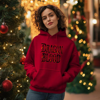 Welsh Dragon Hoodie - Blood UK Premium Unisex Streetwear - Celtic Wolfwear