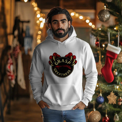 Welsh Dragon Hoodie - Grasp Greatness Unisex Streetwear - Celtic Wolfwear