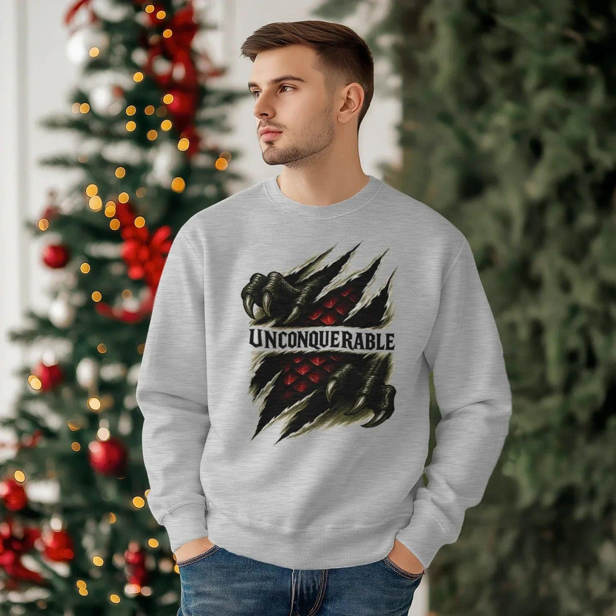 Welsh Dragon Sweatshirt - Red Heritage Edition 03 Unisex - Celtic Wolfwear