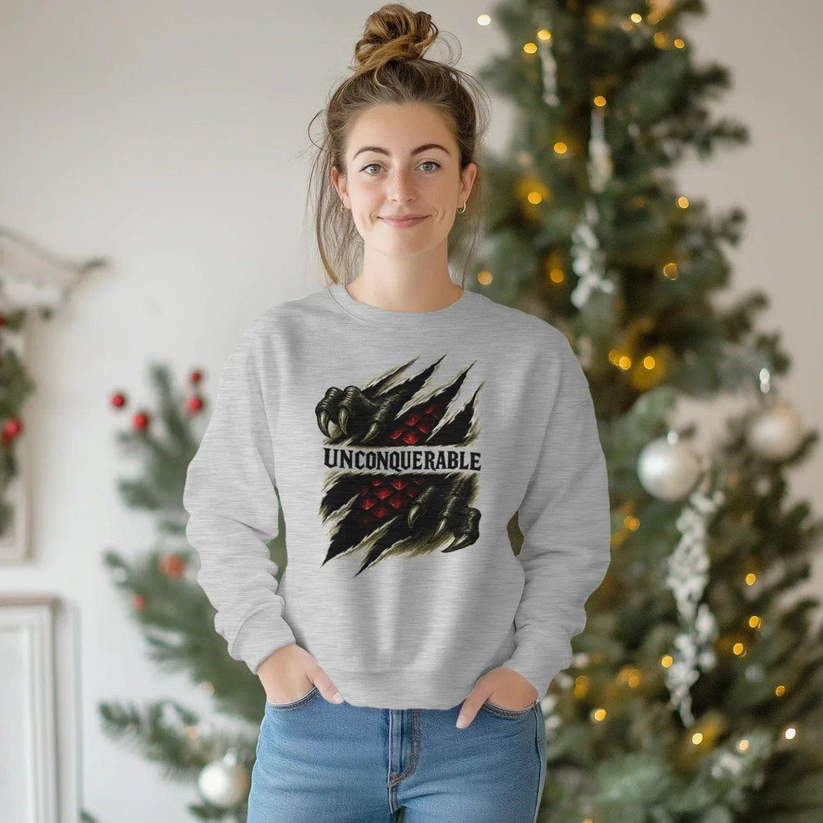 Welsh Dragon Sweatshirt - Red Heritage Edition 03 Unisex - Celtic Wolfwear