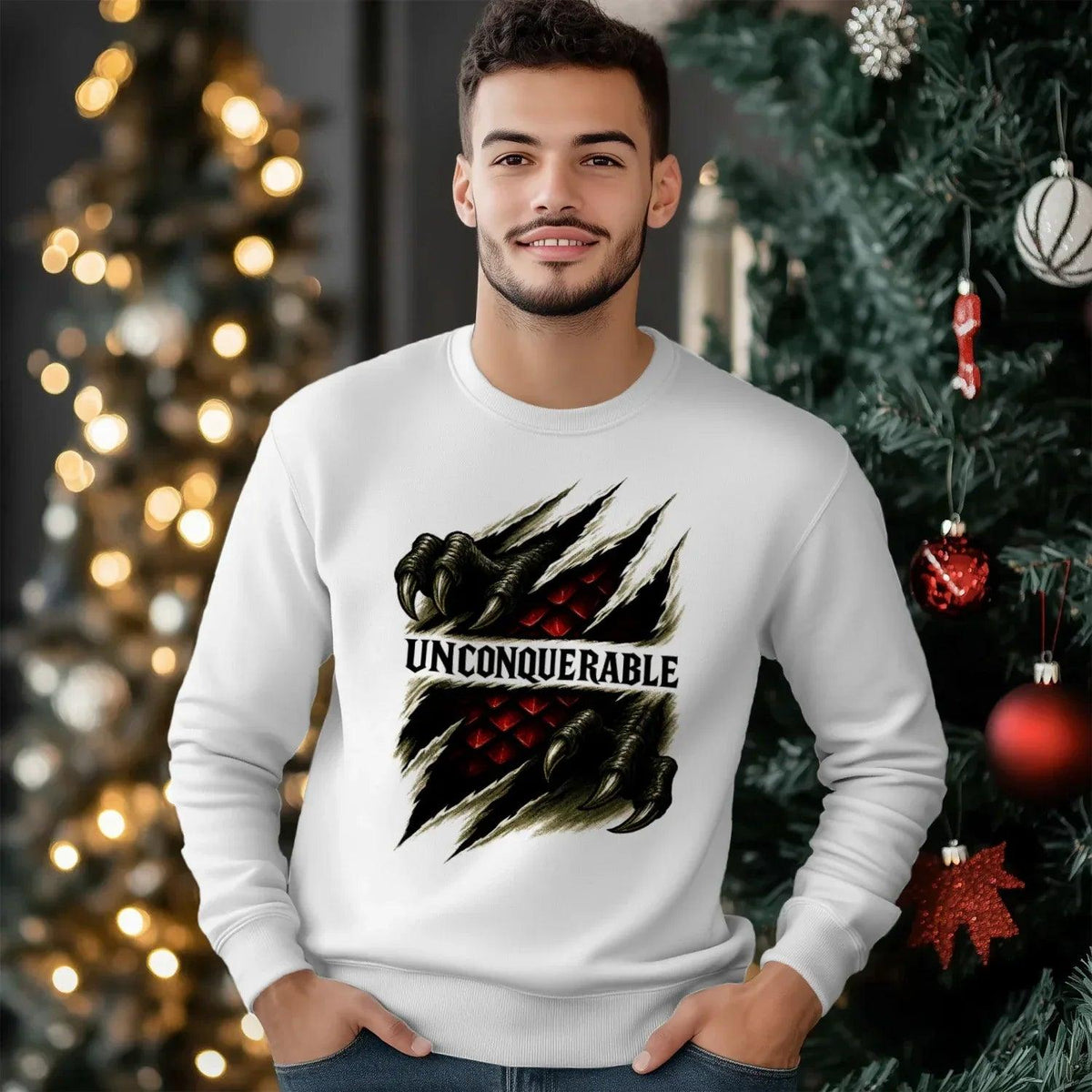Welsh Dragon Sweatshirt - Red Heritage Edition 03 Unisex - Celtic Wolfwear