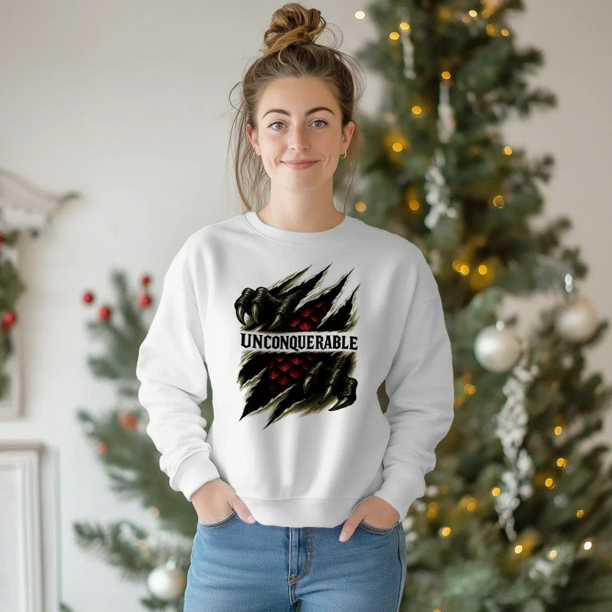 Welsh Dragon Sweatshirt - Red Heritage Edition 03 Unisex - Celtic Wolfwear