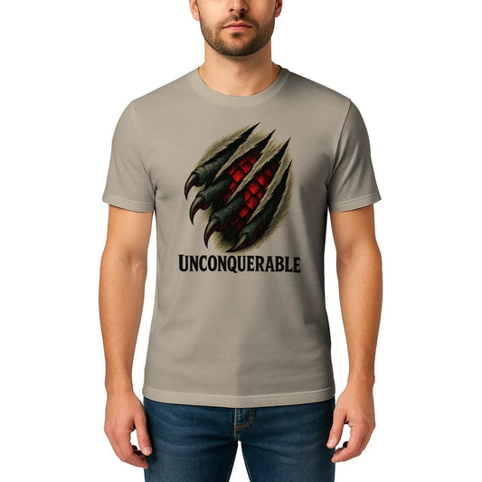 Welsh Dragon T-Shirt - Unconquerable Claw Rip, Unisex - Celtic Wolfwear