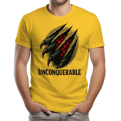 Welsh Dragon T-Shirt - Unconquerable Claw Rip, Unisex - Celtic Wolfwear