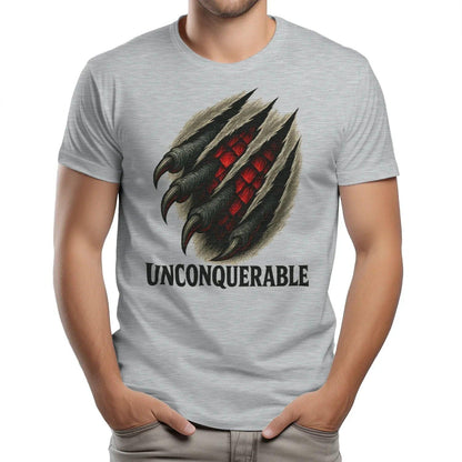 Welsh Dragon T-Shirt - Unconquerable Claw Rip, Unisex - Celtic Wolfwear