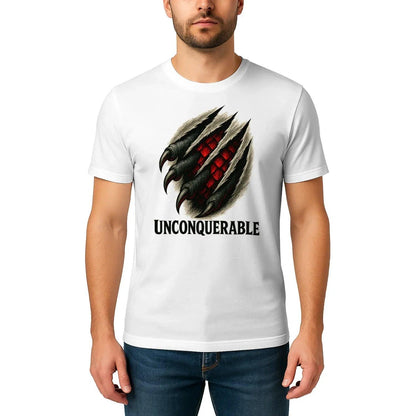 Welsh Dragon T-Shirt - Unconquerable Claw Rip, Unisex - Celtic Wolfwear