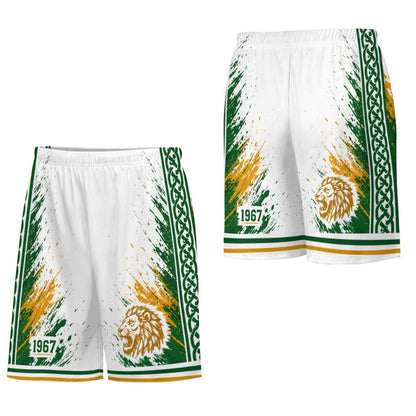 Retro Green White Soccer Jersey & Shorts Set - Lisbon Lions Inspired Football Kit