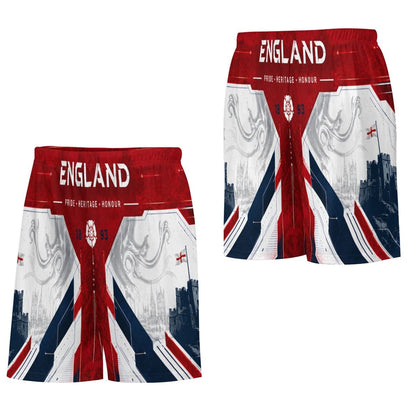England Pride and Heritage Football Jersey Set with Shorts - Perfect England Football Jersey Set for Fans
