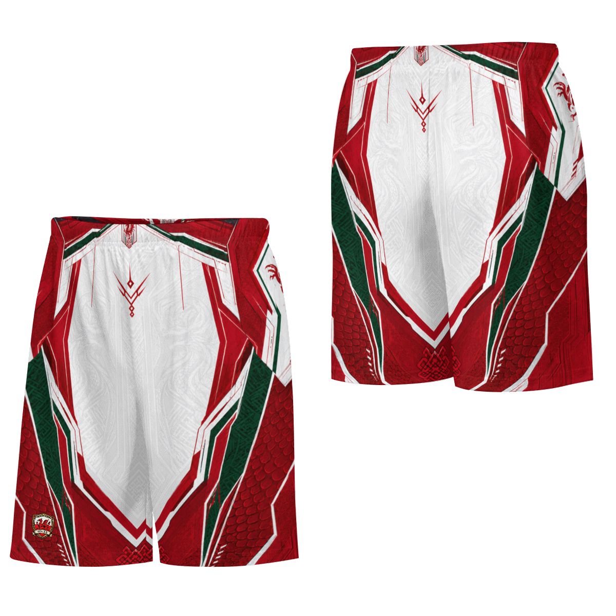 Wales Red Dragon Soccer Kit - Jersey and Shorts Set