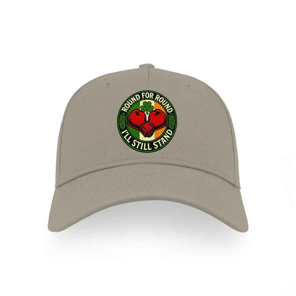 Irish 5-Panel Cap - Round, Adjustable Heritage Headwear - Celtic Wolfwear