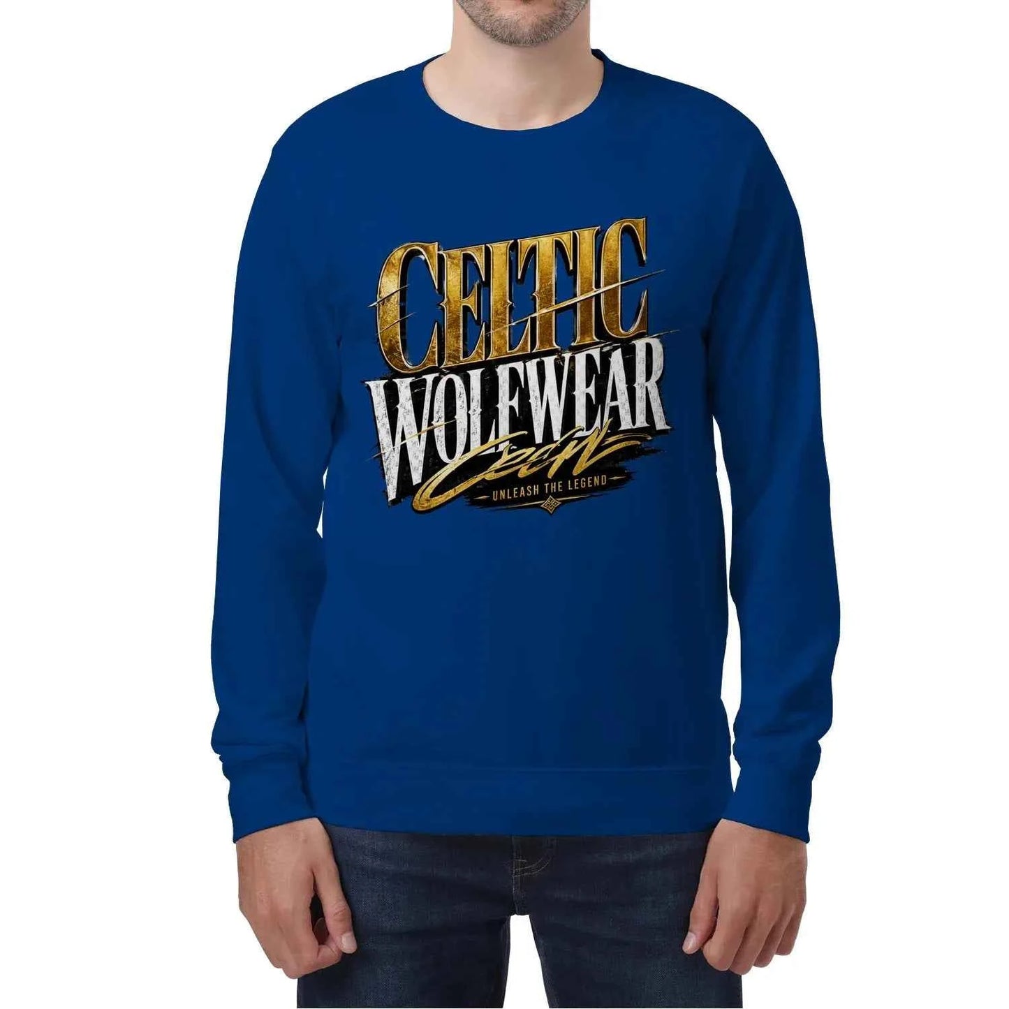 Celtic Wolf Wear Unleash The Legend Sweatshirt