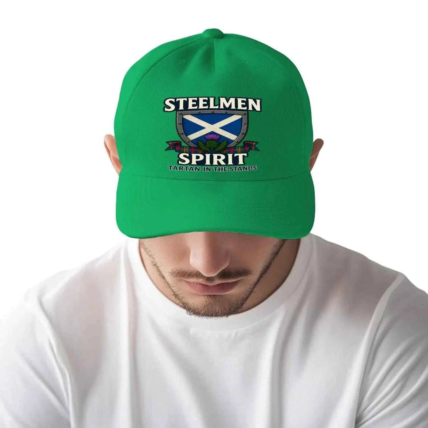 Steelmen Spirit in the Stands 5 Panel Sports Buckle Cap
