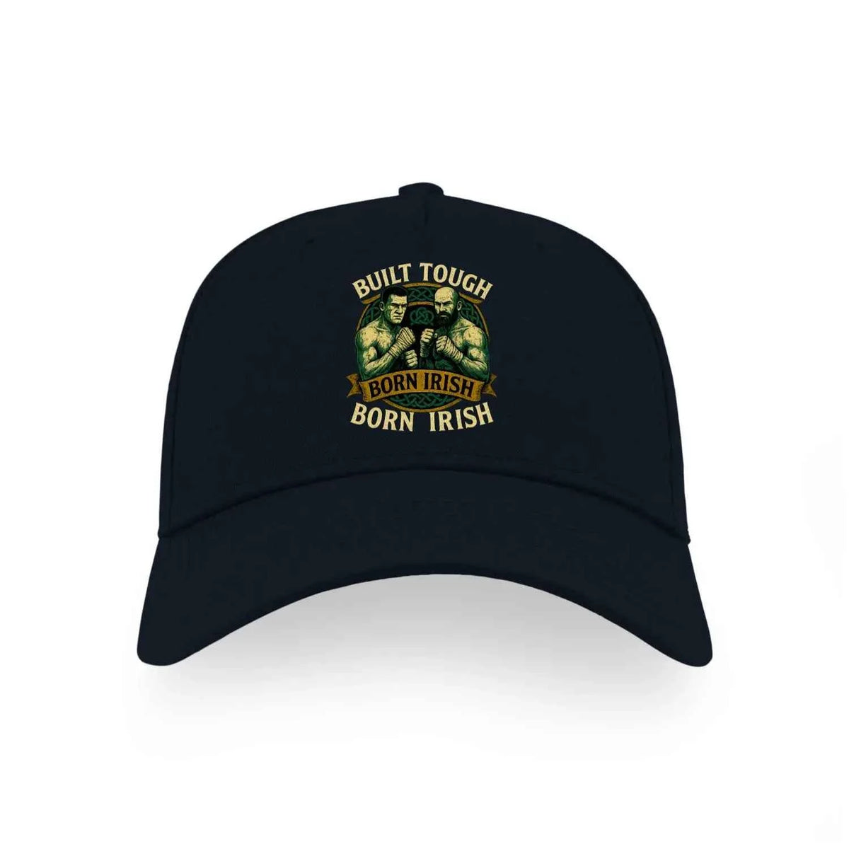 Irish Baseball Cap - Built Tough Born Matchday Headwear - Celtic Wolfwear