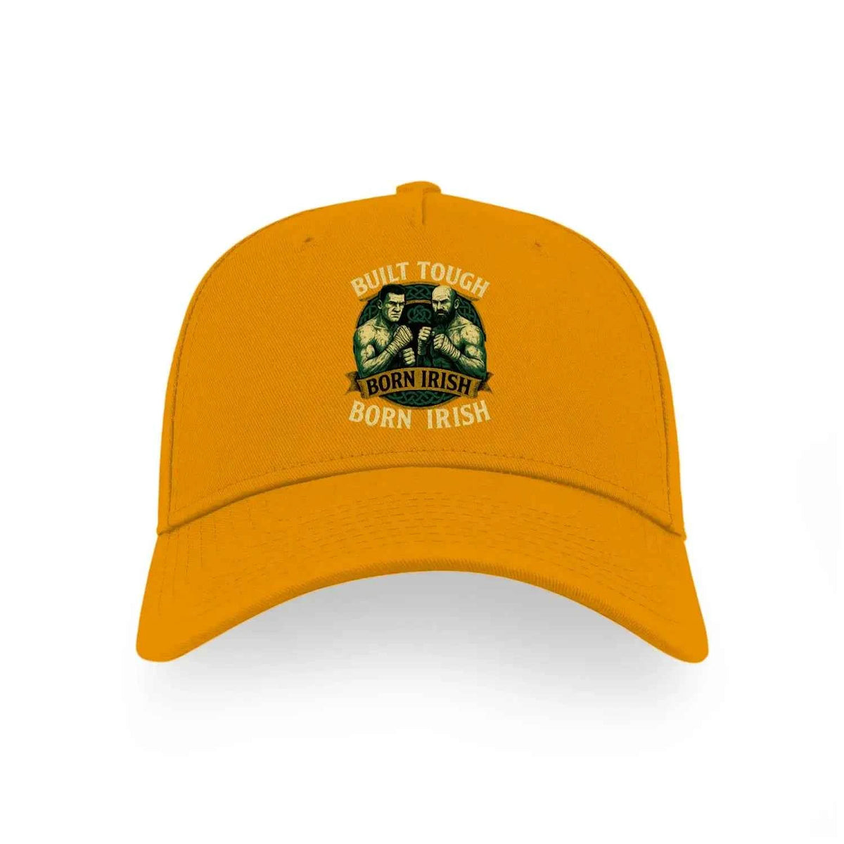 Irish Baseball Cap - Built Tough Born Matchday Headwear - Celtic Wolfwear
