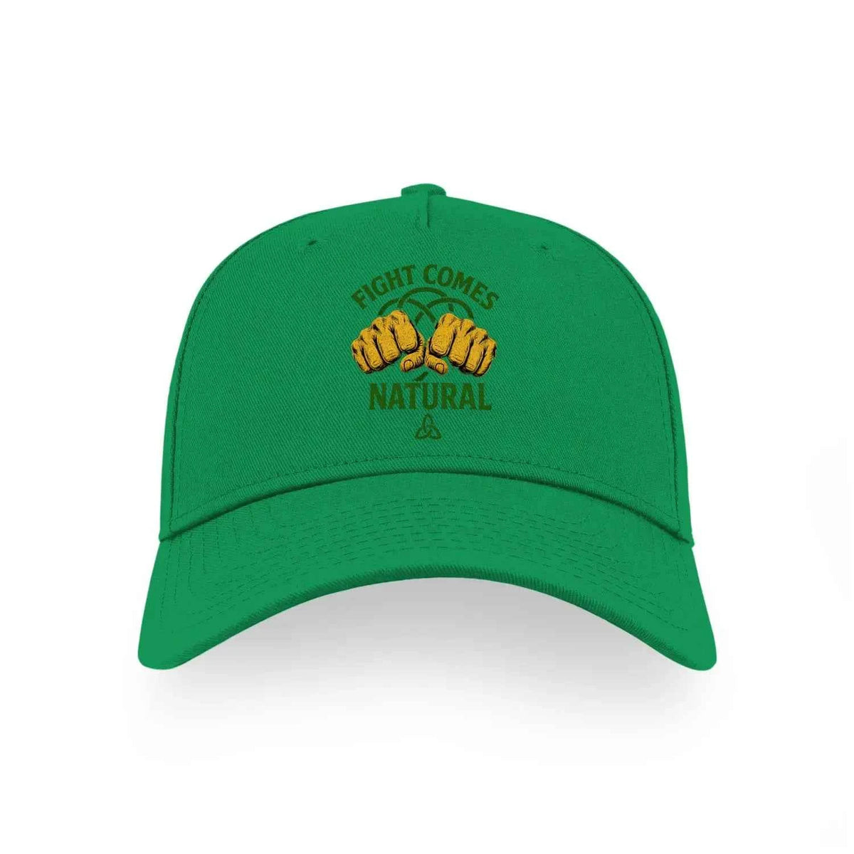Irish Baseball Cap - Fight Comes Natural 5, Adjustable - Celtic Wolfwear