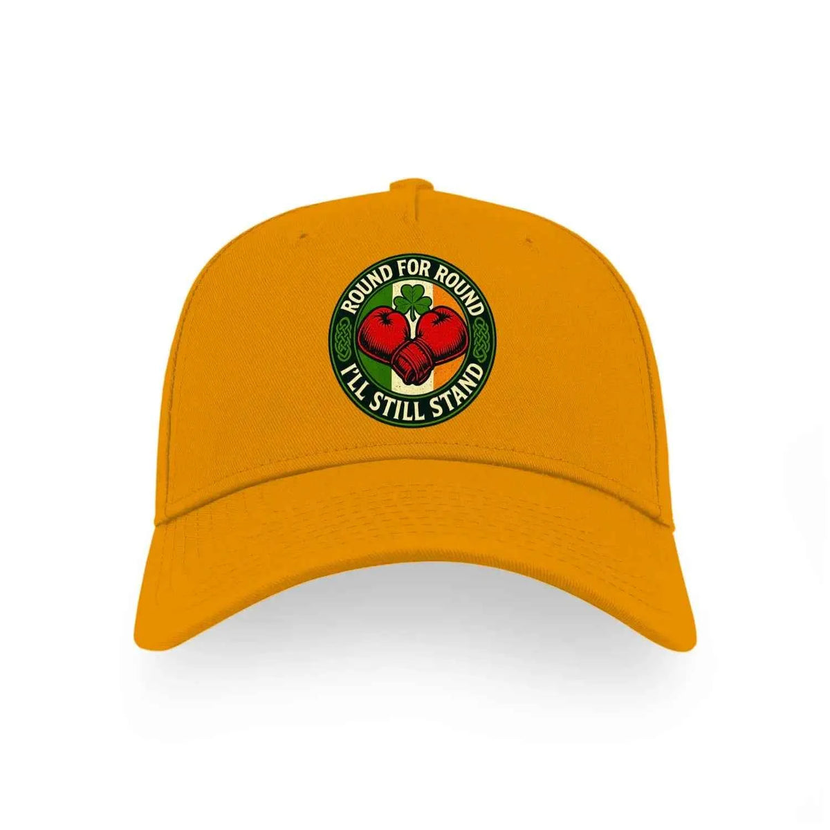 Irish 5-Panel Cap - Round, Adjustable Heritage Headwear - Celtic Wolfwear