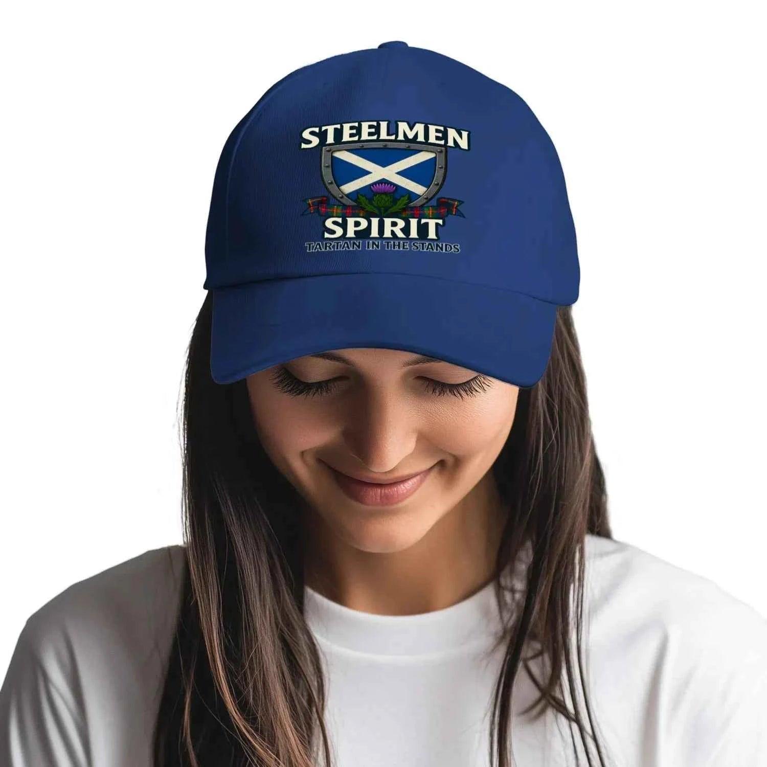Steelmen Spirit in the Stands 5 Panel Sports Buckle Cap