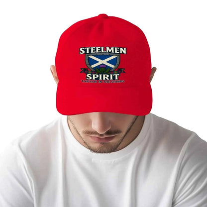 Steelmen Spirit in the Stands 5 Panel Sports Buckle Cap