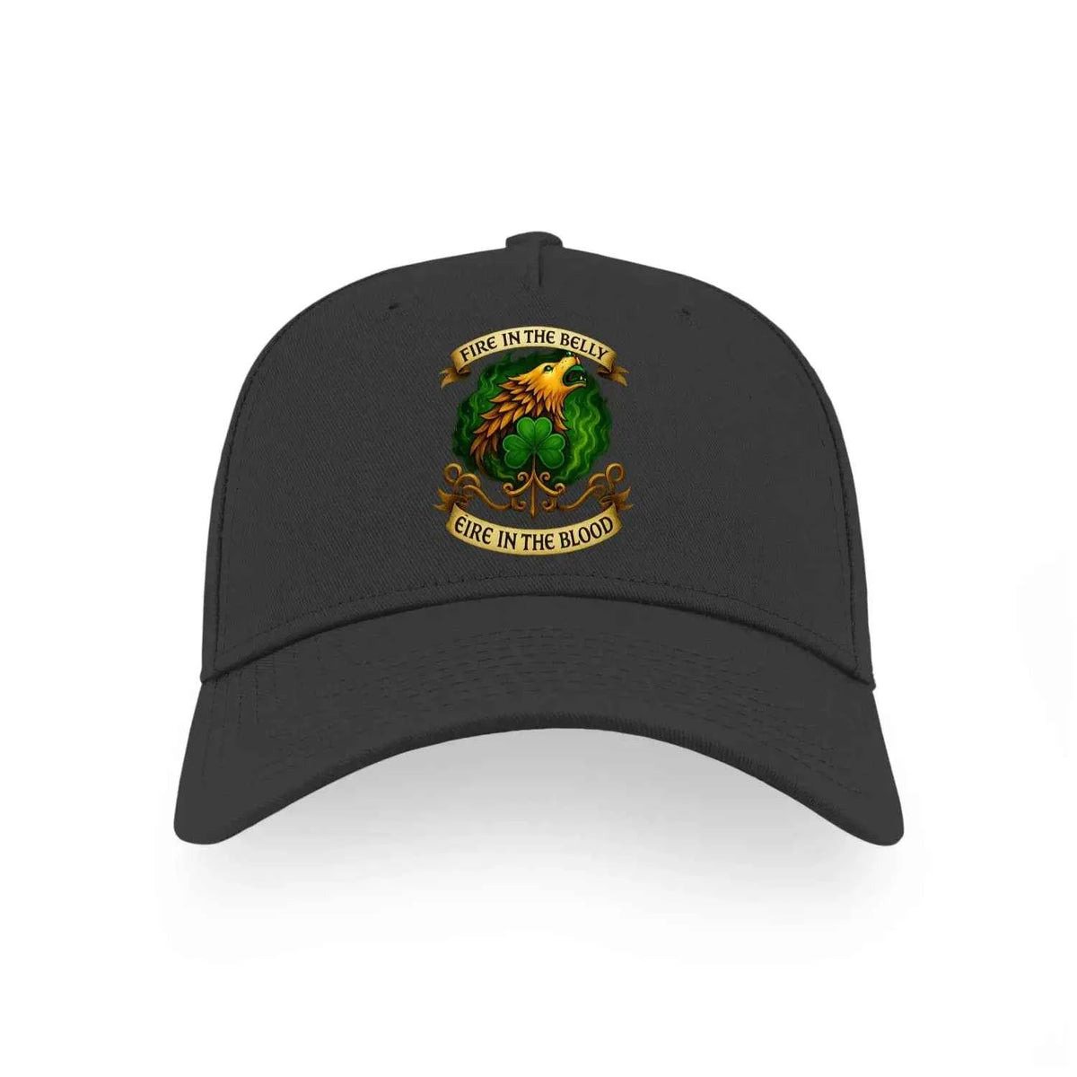 Irish Baseball Cap - Caps Fire Heritage-Inspired Headwear - Celtic Wolfwear