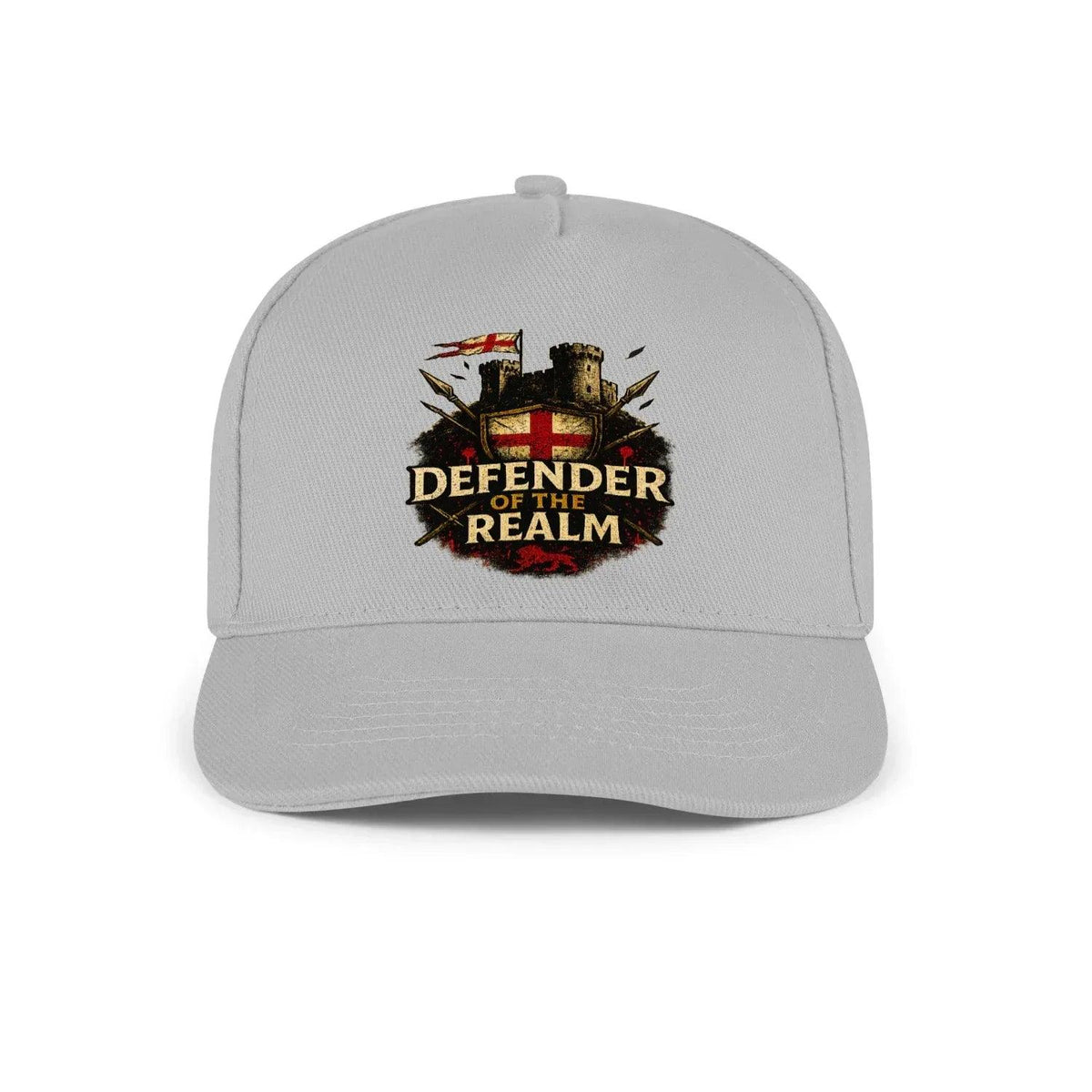 English Baseball Cap - Defender of the Realm Fortress - Celtic Wolfwear