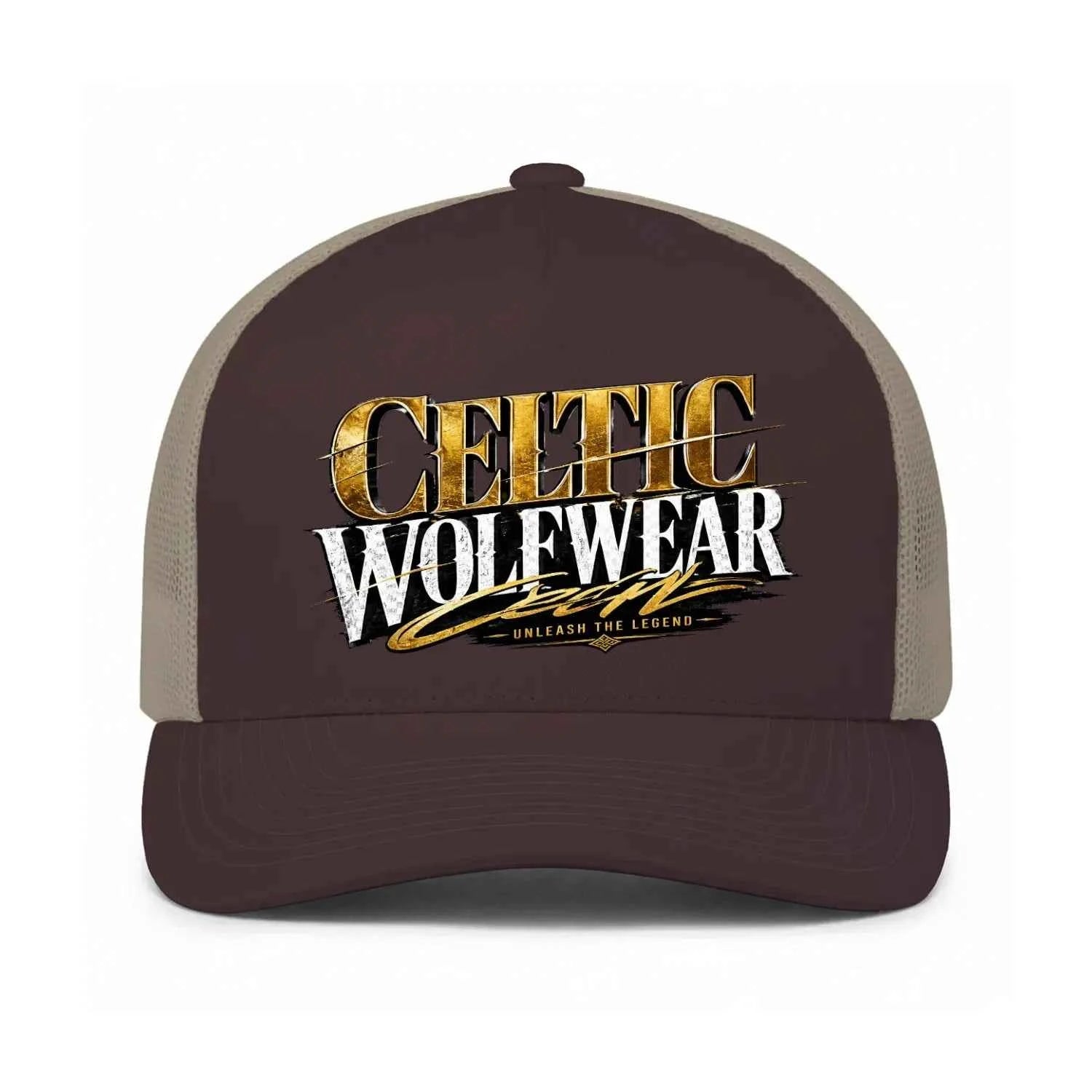 Celtic Wolfwear Unleash The legend Trucker Cap